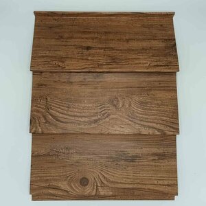 Staalrabat | Hoge plank | Smoked Oak | maatwerk