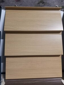 Staalrabat | Hoge plank | Natural Oak | maatwerk