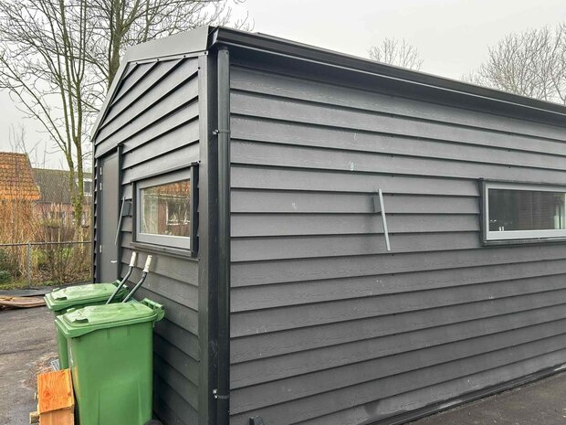 Zadeldak berging 4x10x3m te Zuid-Holland