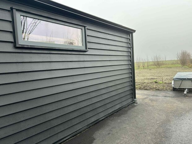 Zadeldak berging 4x10x3m te Zuid-Holland